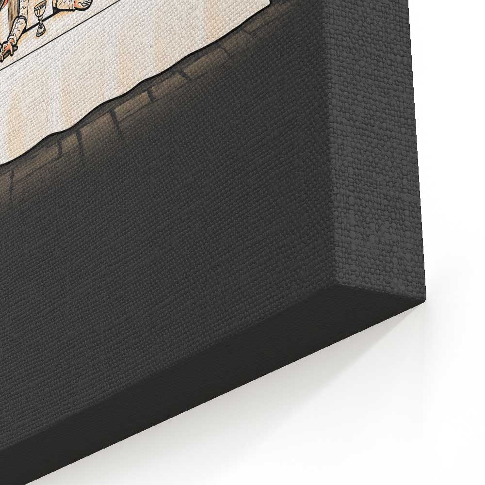 Holy Grail Dinner - Canvas Print