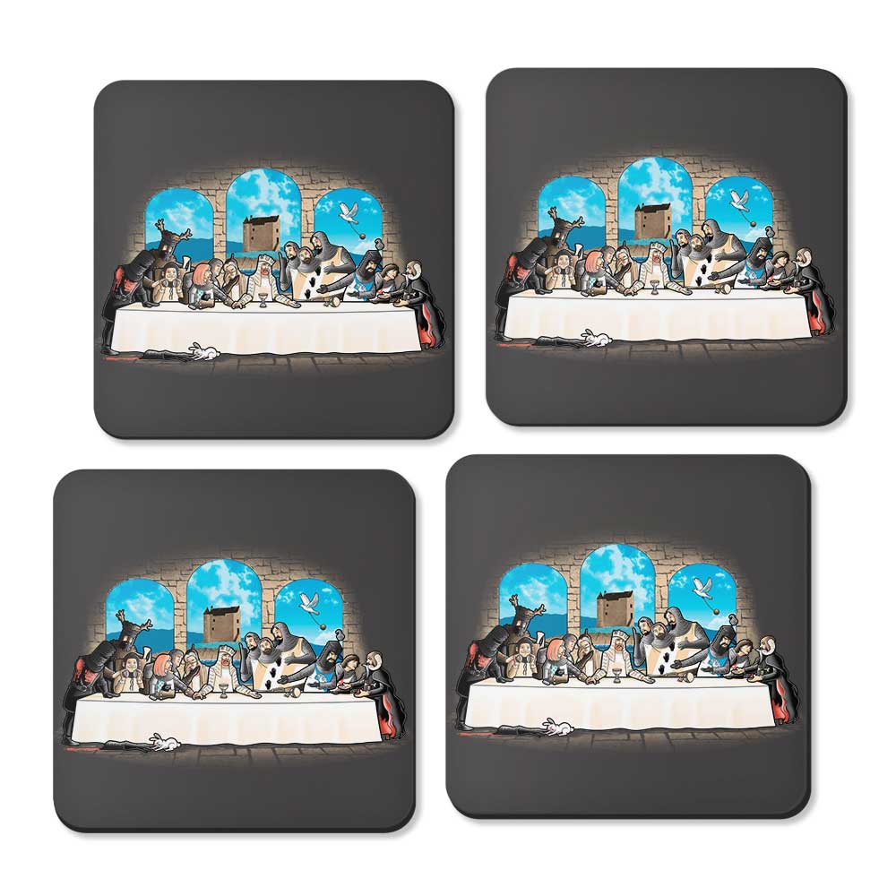 Holy Grail Dinner - Coasters