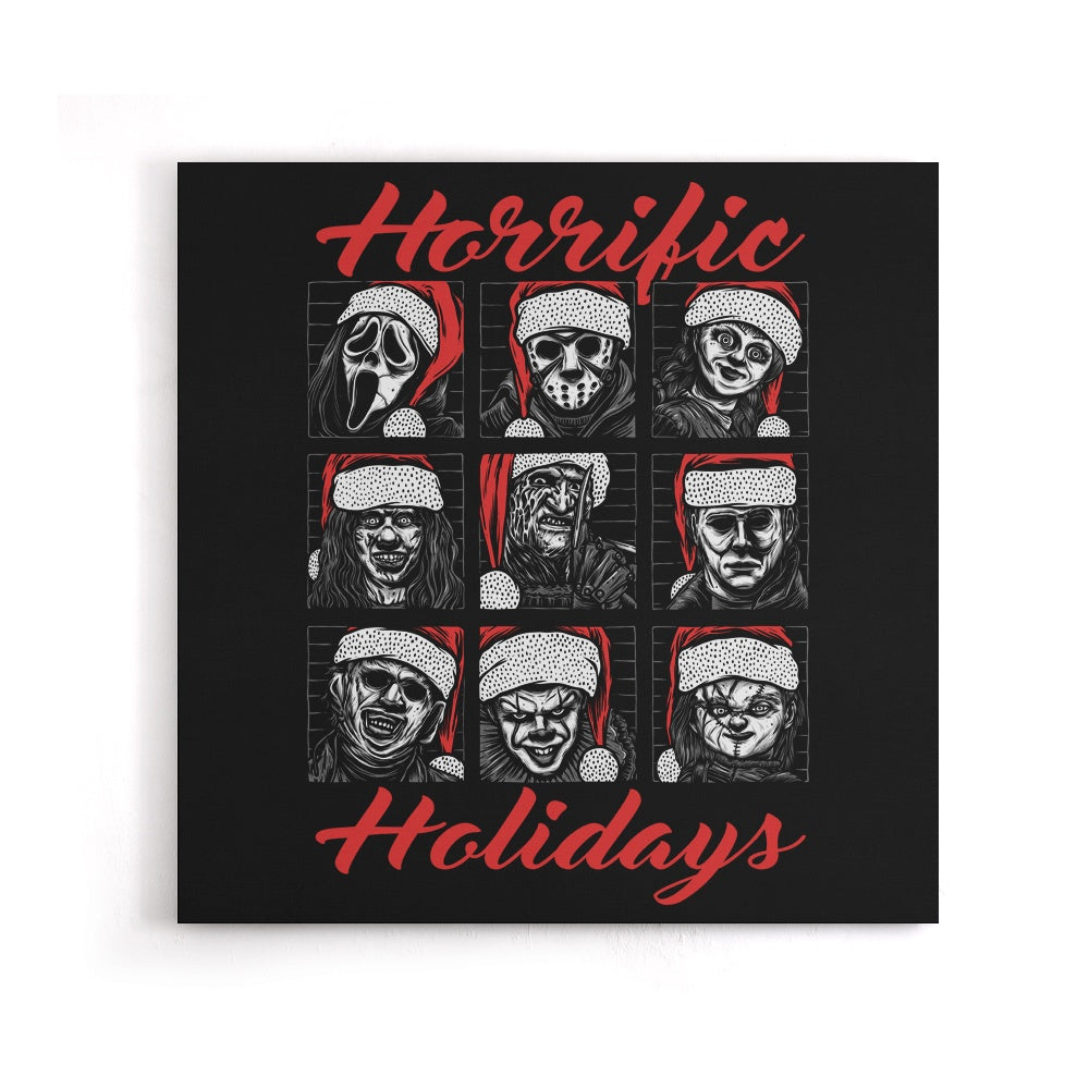 Horrific Holidays - Canvas Print