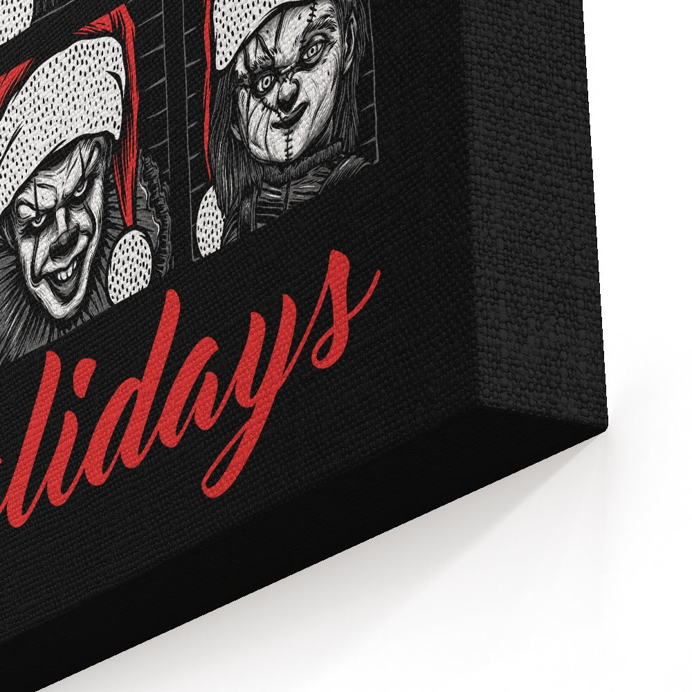 Horrific Holidays - Canvas Print