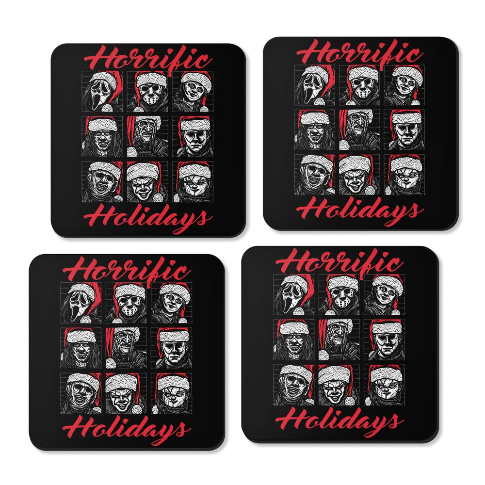 Horrific Holidays - Coasters
