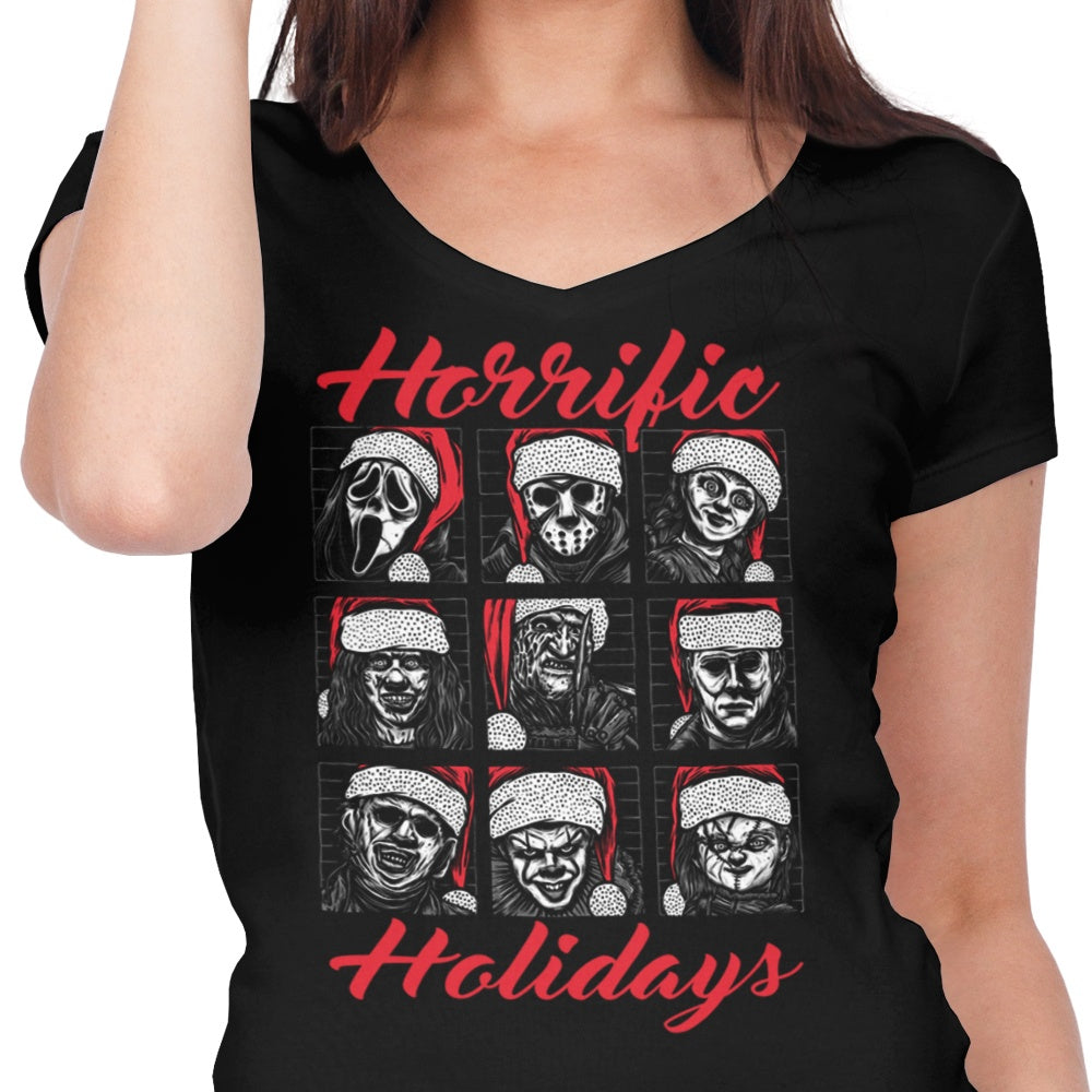 Horrific Holidays - Women's V-Neck