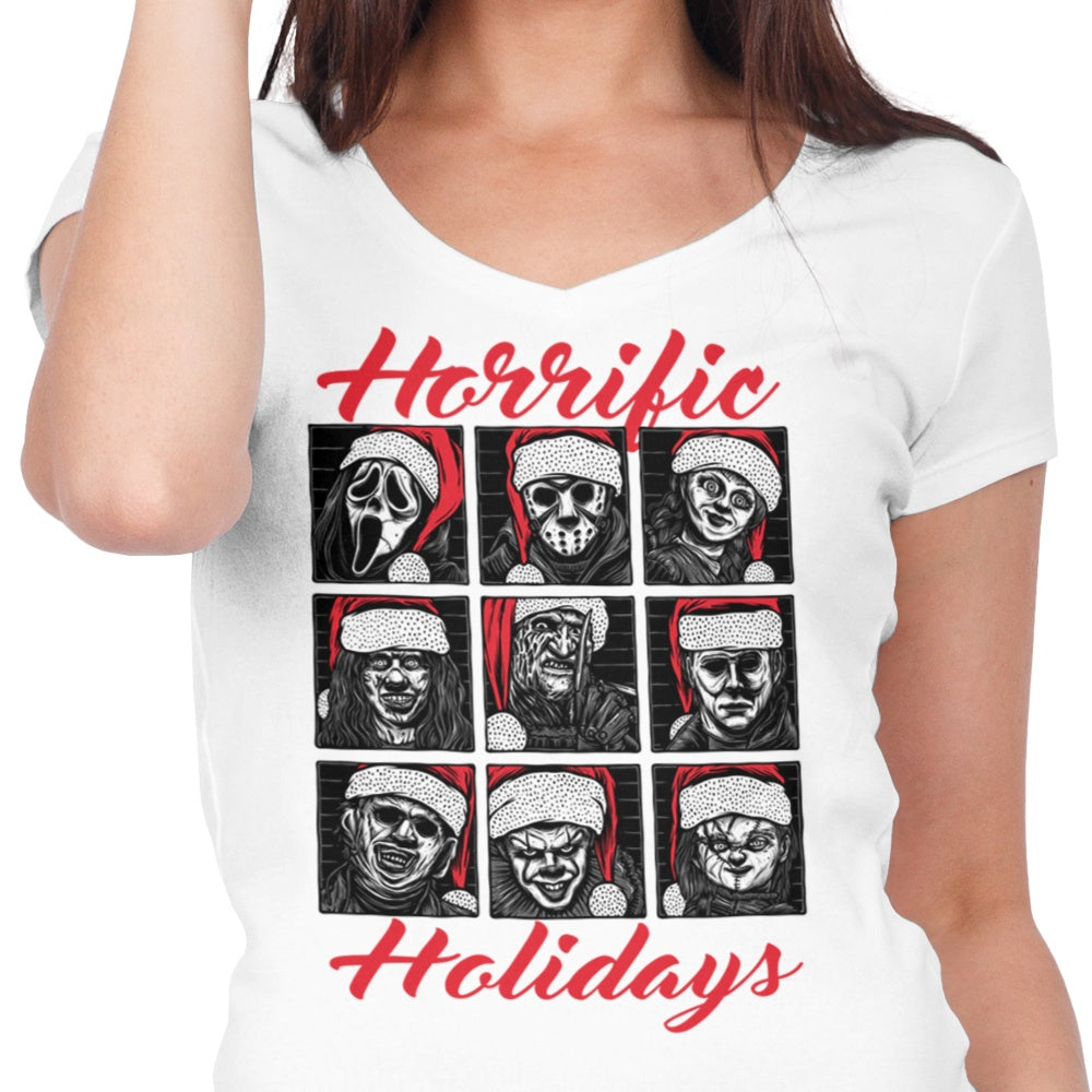 Horrific Holidays - Women's V-Neck