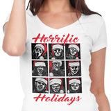 Horrific Holidays - Women's V-Neck