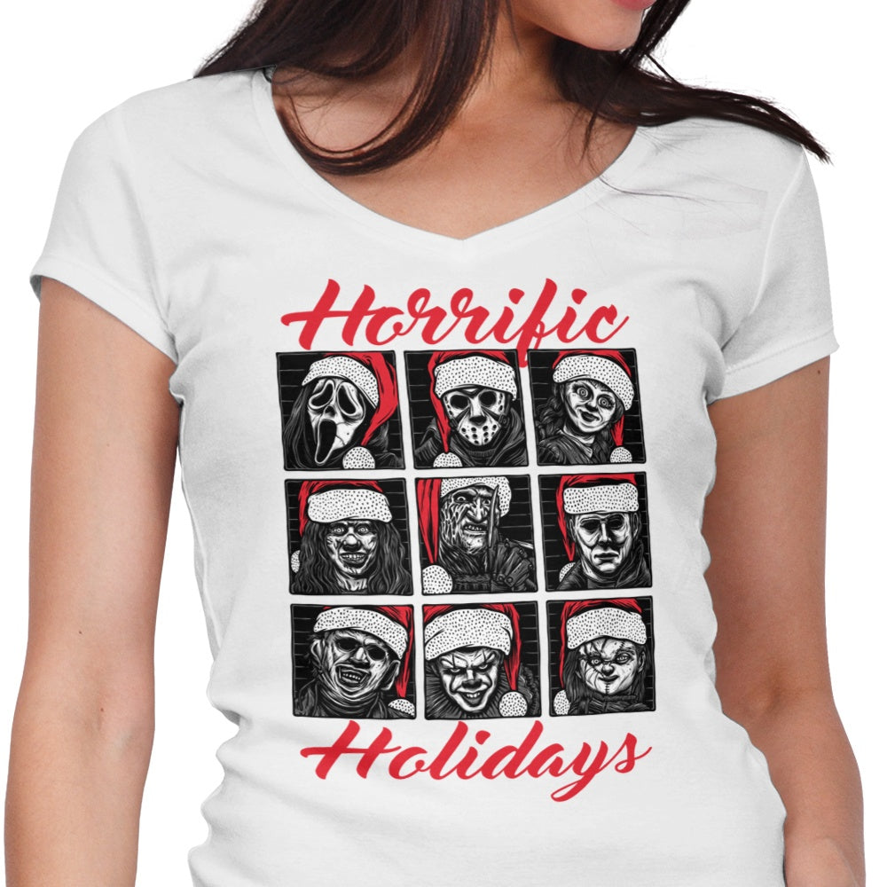 Horrific Holidays - Women's V-Neck
