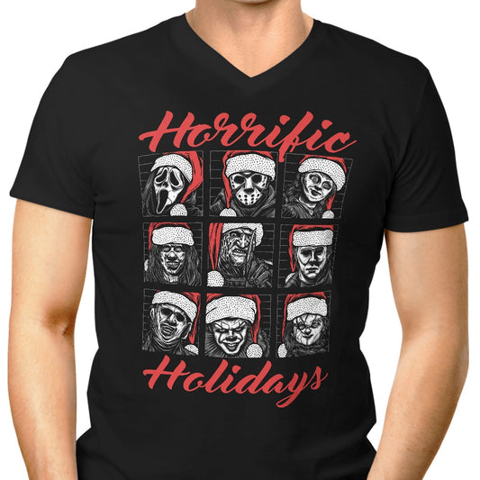 Horrific Holidays - Men's V-Neck
