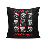 Horrific Holidays - Throw Pillow