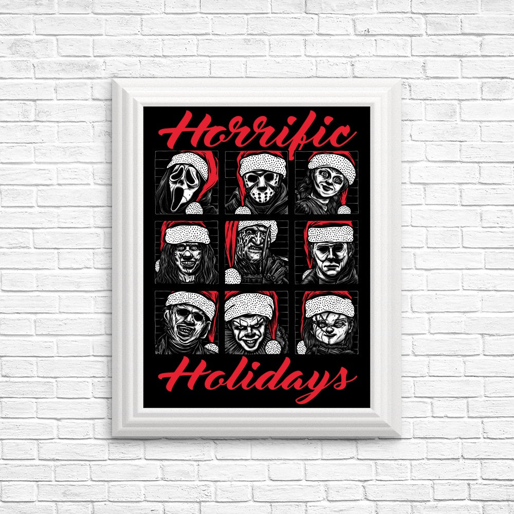 Horrific Holidays - Posters & Prints