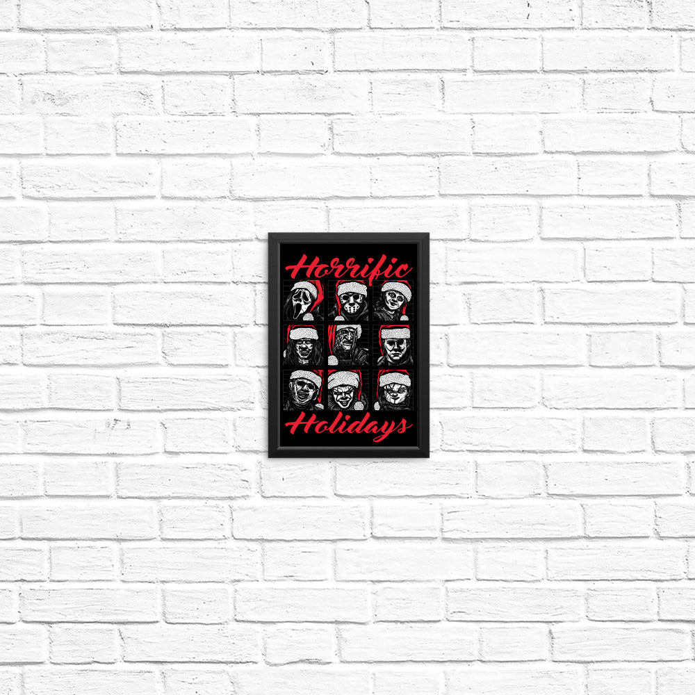 Horrific Holidays - Posters & Prints