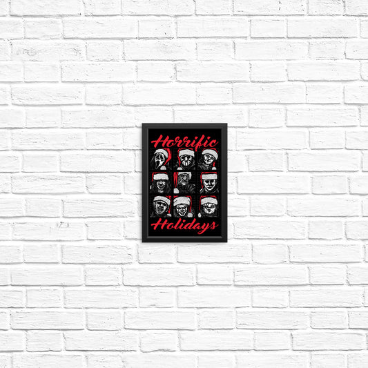 Horrific Holidays - Posters & Prints