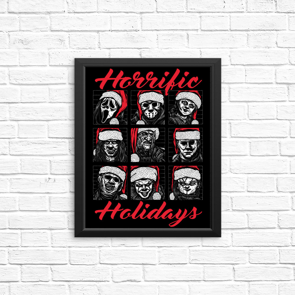 Horrific Holidays - Posters & Prints