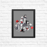 Horror Cats - Posters & Prints