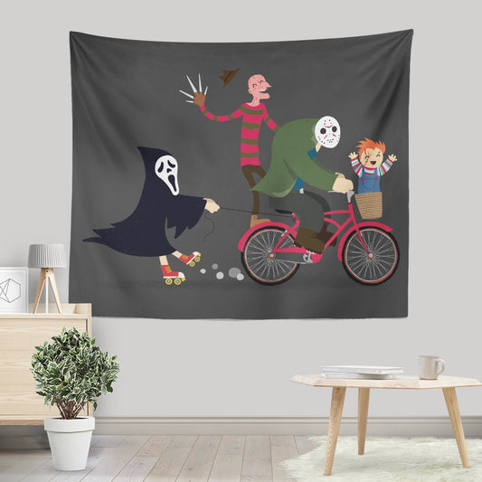 Horror Night Off - Wall Tapestry