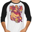 Hot as Hell - 3/4 Sleeve Raglan T-Shirt