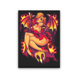 Hot as Hell - Canvas Print