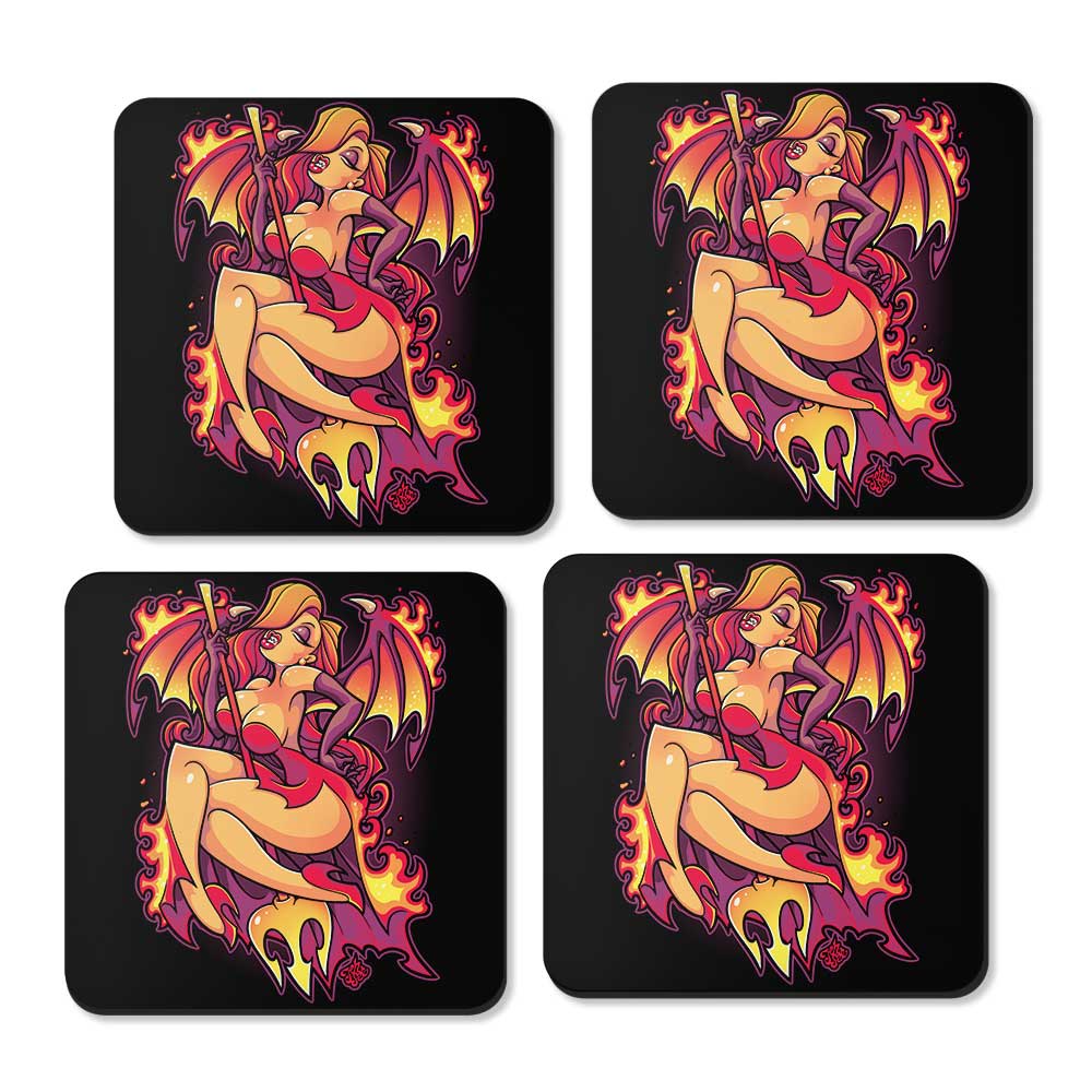 Hot as Hell - Coasters