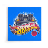 Hot Wheels to the Future - Canvas Print