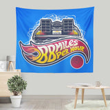 Hot Wheels to the Future - Wall Tapestry