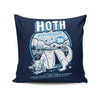 Hoth Winter Camp - Throw Pillow