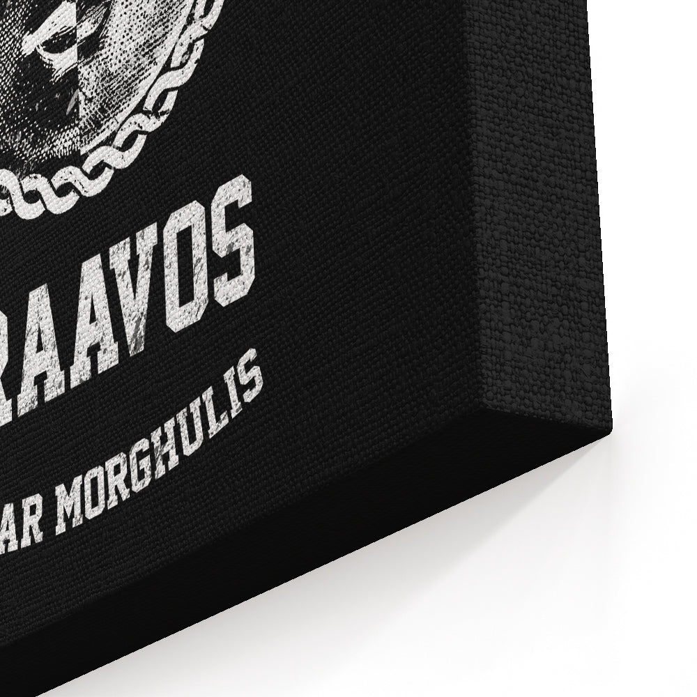 House of Black and White - Canvas Print