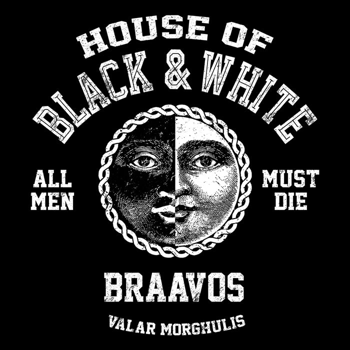 House of Black and White - Canvas Print