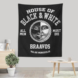 House of Black and White - Wall Tapestry