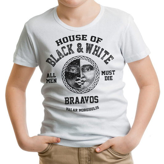 House of Black and White (Alt) - Youth Apparel