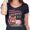 How to Uninstall Anxiety - Women's V-Neck