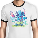 Hula Dance Experiment - Ringer T-Shirt