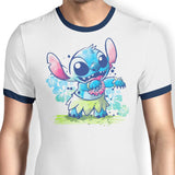 Hula Dance Experiment - Ringer T-Shirt