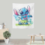 Hula Dance Experiment - Wall Tapestry