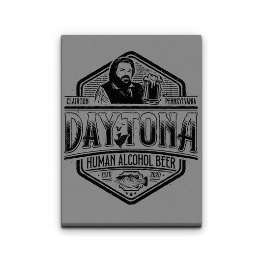 Human Alcohol Beer - Canvas Print