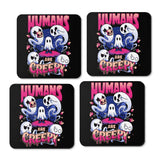 Humans are Creepy - Coasters