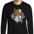 Hunter at Night - Long Sleeve T-Shirt