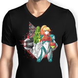 Hunter at Night - Men's V-Neck