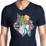 Hunter at Night - Men's V-Neck