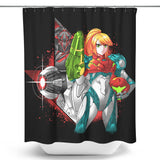 Hunter at Night - Shower Curtain