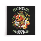 Hunter at Your Service - Canvas Print