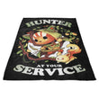 Hunter at Your Service - Fleece Blanket