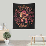 Hunter Girl - Wall Tapestry