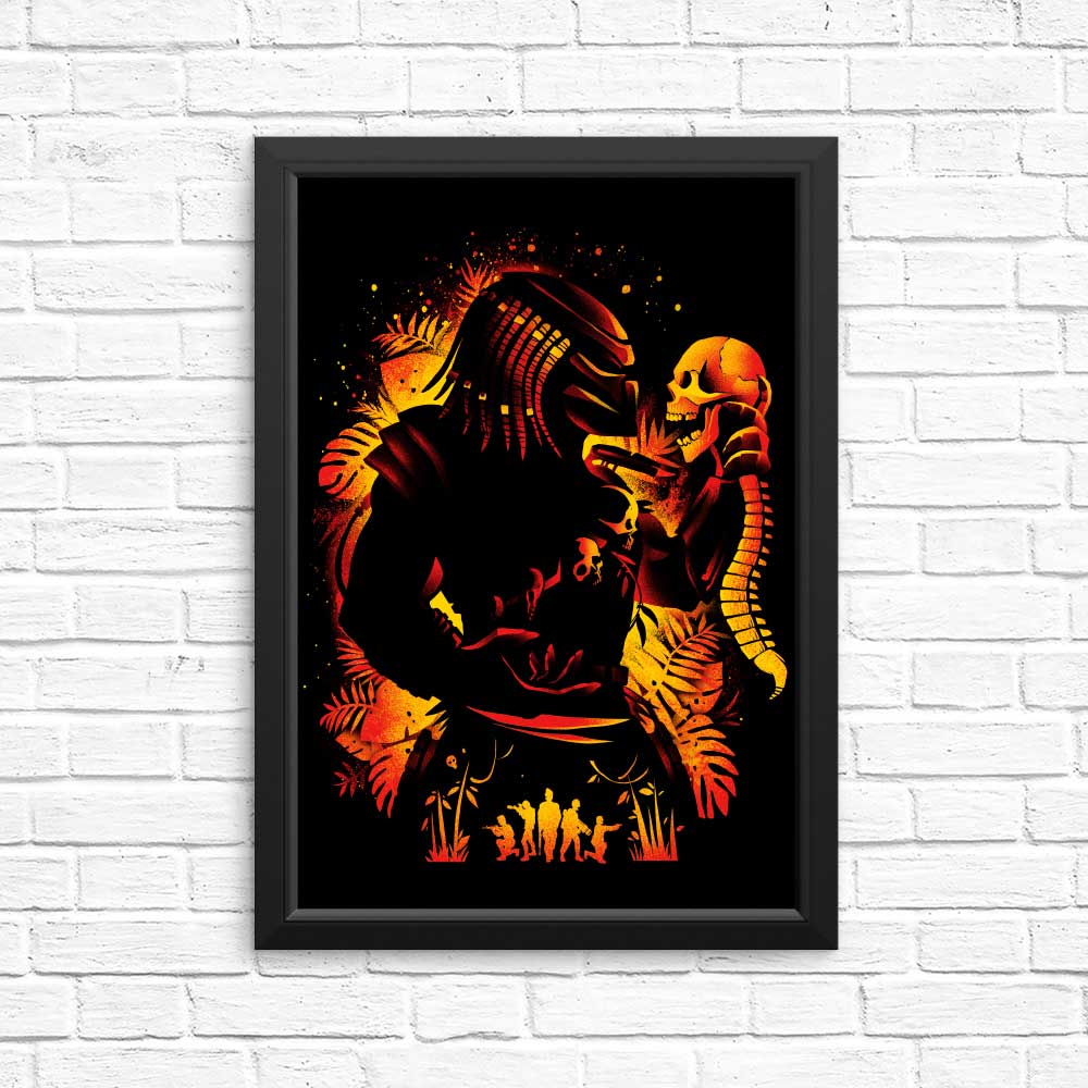 Hunter of Human (Alt) - Posters & Prints