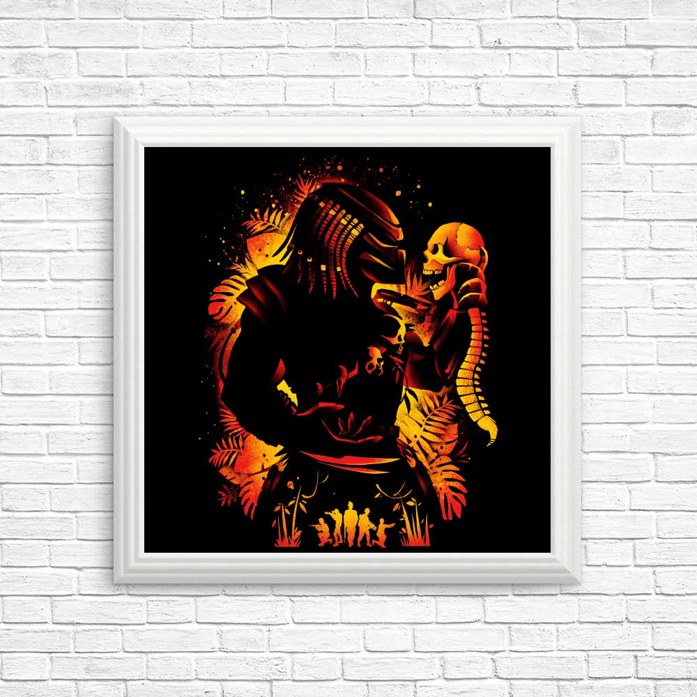 Hunter of Human (Alt) - Posters & Prints