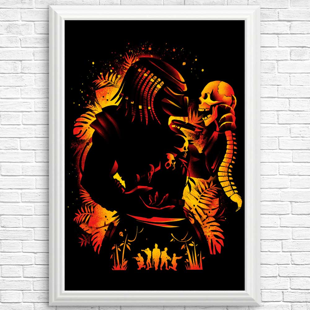 Hunter of Human (Alt) - Posters & Prints