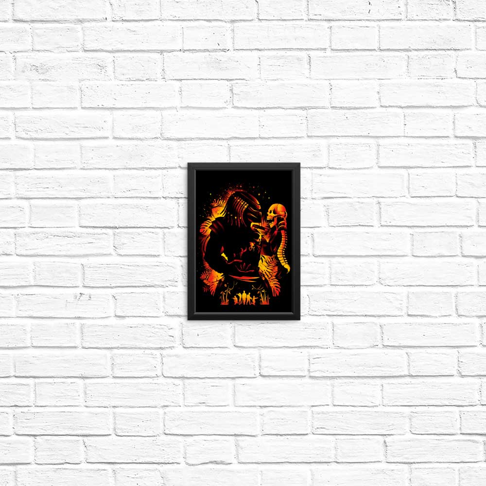 Hunter of Human (Alt) - Posters & Prints