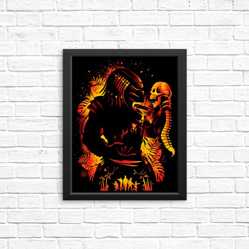 Hunter of Human (Alt) - Posters & Prints