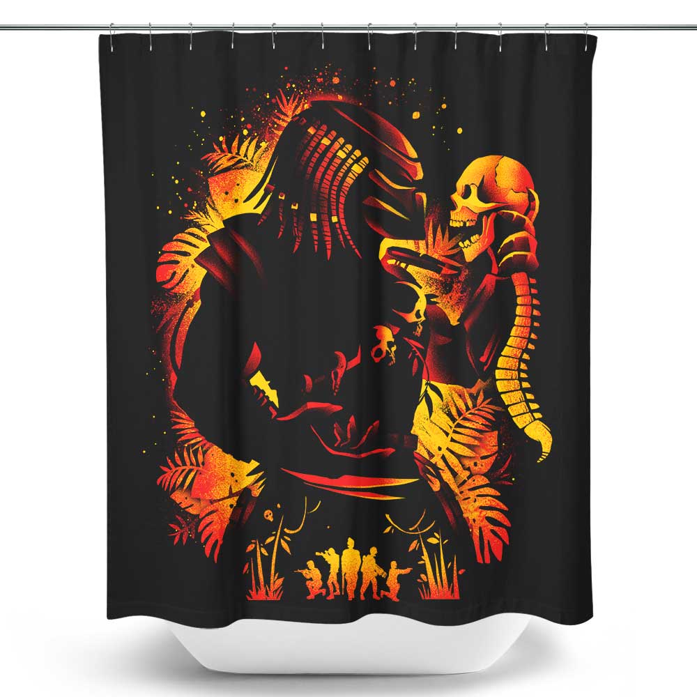 Hunter of Human (Alt) - Shower Curtain
