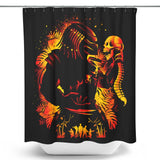 Hunter of Human (Alt) - Shower Curtain