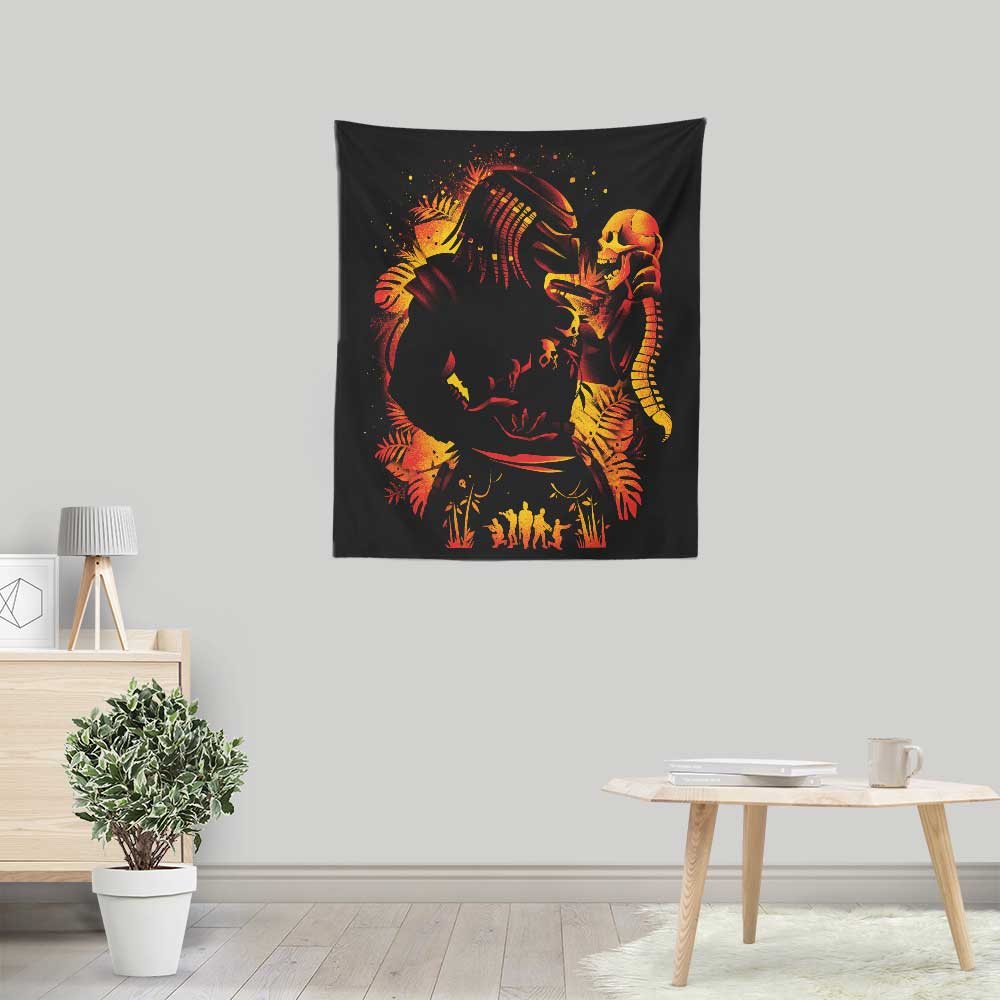 Hunter of Human (Alt) - Wall Tapestry