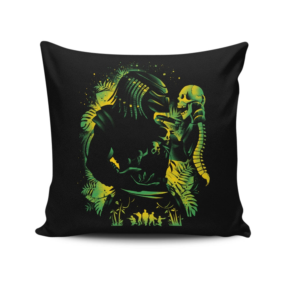 Hunter of Human - Throw Pillow