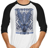 Hunting Club: Lunagaron - 3/4 Sleeve Raglan T-Shirt